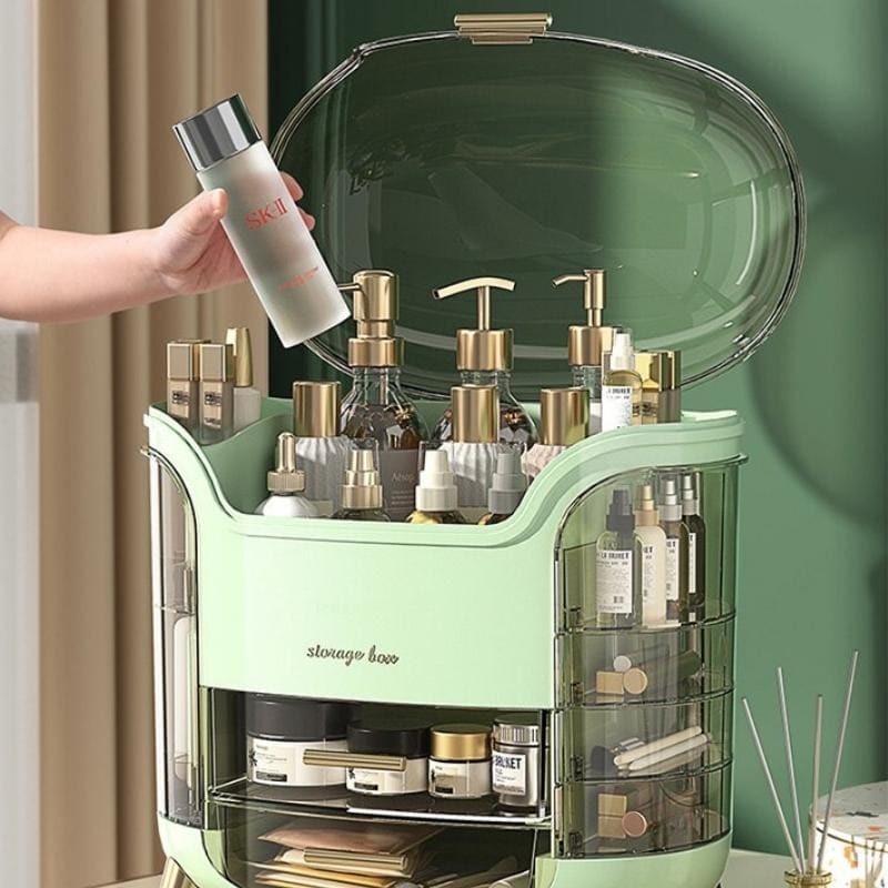 Organizador e Porta Maquiagem em Acrílico Utililar